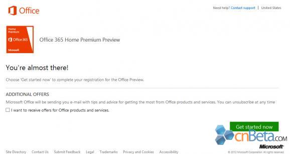 微软Office365客户预览版云安装步骤教程