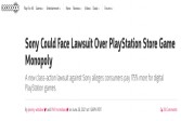 【单机】索尼或将面临集体诉讼：PlayStation商店垄断让玩家买游戏花更多钱